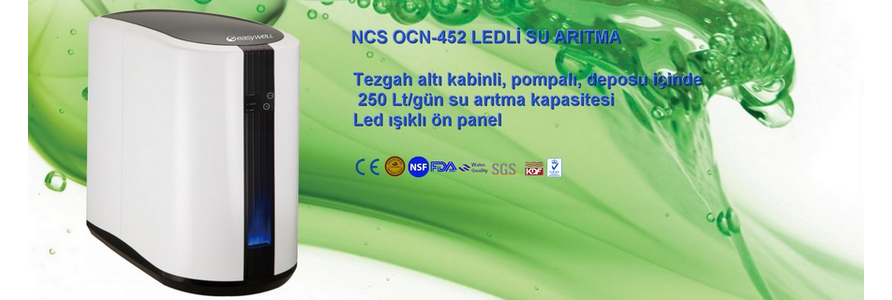 NCS OCN-452CSL Ledli Kapalı Kasa Su Arıtma Cihazı